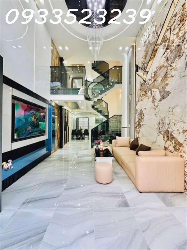 Xây mới 100% - khu phân lô đồng bộ - DT 4 x 13.7 nở hậu nhẹ - HXH tới cửa - 4 tầng - 4PN - full NT