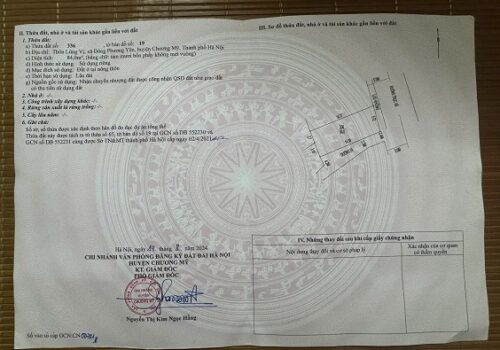 Chính chủ đứng bán 84m2 đất tại Đông Phương Yên, Phú Nghĩa, Chương Mỹ, HN