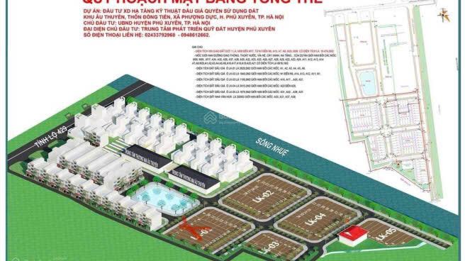 Bán đất liền kề Âu Thuyền - Phú Xuyên (chính chủ) -  Vị trí sáng giá khu vực Phú Xuyên