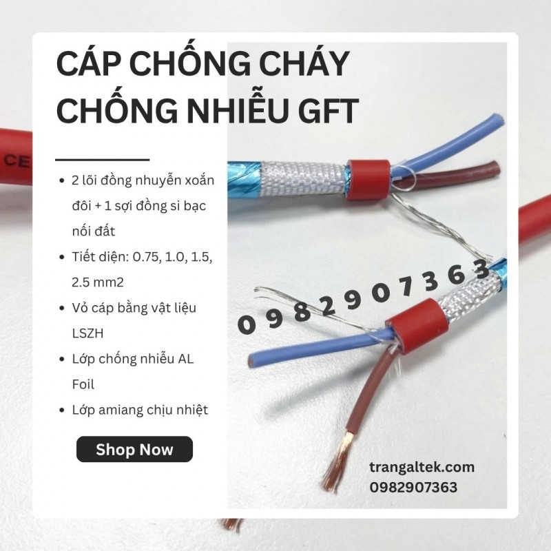 Cáp chống cháy Altek Kabel – an toàn khi hỏa hoạn