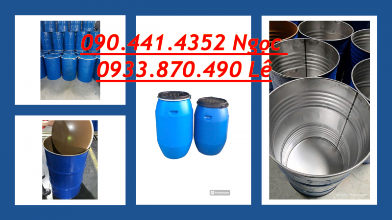 Thùng phuy sắt đựng thuốc nổ, thùng phuy sắt đựng hóa chất nhiệt độ cao 