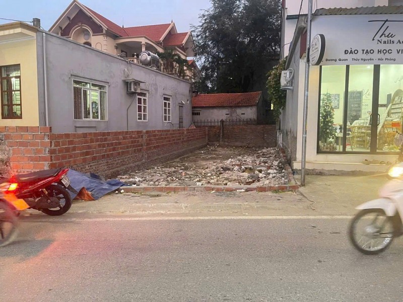 BÁN ĐẤT MẶT ĐƯỜNG LIÊN PHƯỜNG – KHU CHỢ DƯƠNG QUAN CŨ – THỦY NGUYÊN – DIỆN TÍCH 81M² – GIÁ 6,65 TỶ