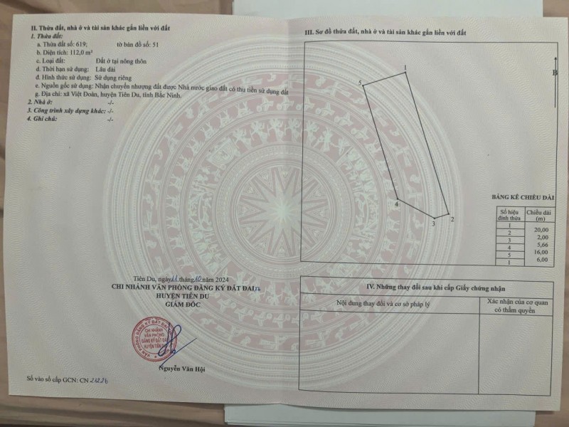 Lô góc siêu thoáng đẹp : Lk11 - 1 - Dự án khu đô thị AMDI GREEN CITY - huyện Tiên Du - tỉnh Bắc Ninh