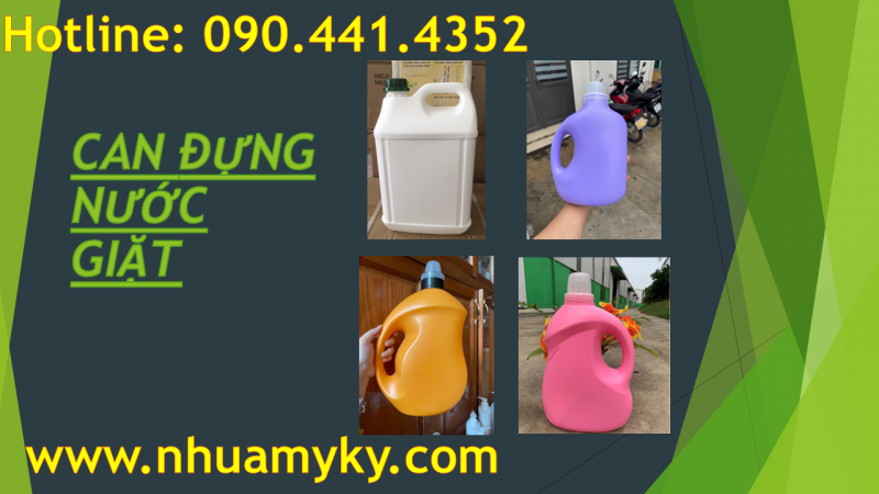 Can nhựa 1 lít đựng nhớt không quai, can 0.5 lít đựng hương liệu