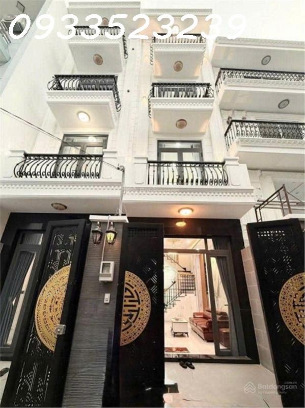 Siêu phẩm mới nhú, ngay ĐH CN 4 Quận Gò Vấp. 4 tầng giá 8.68 tỷ