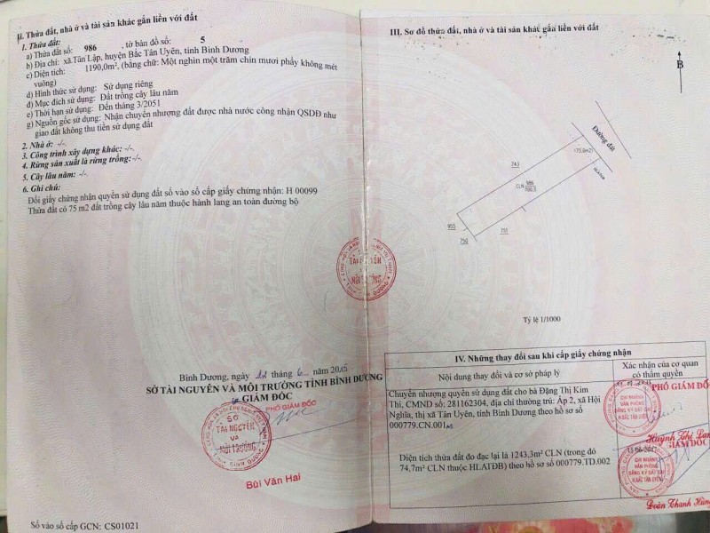 BÁN GẤP LÔ ĐẤT VÀNG ĐƯỜNG DX 02 – TÂN LẬP, BẮC TÂN UYÊN (TP.HCM MỚI) – NGAY NGÃ BA, SÁT VSIP 3 –