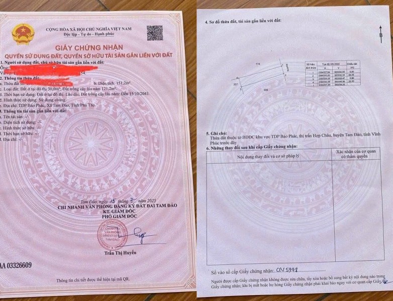 NHÀ ĐẸP  - GIÁ TỐT Chính Chủ Cần bán nhanh căn nhà tại xã Tam Đảo tỉnh Vĩnh Phúc