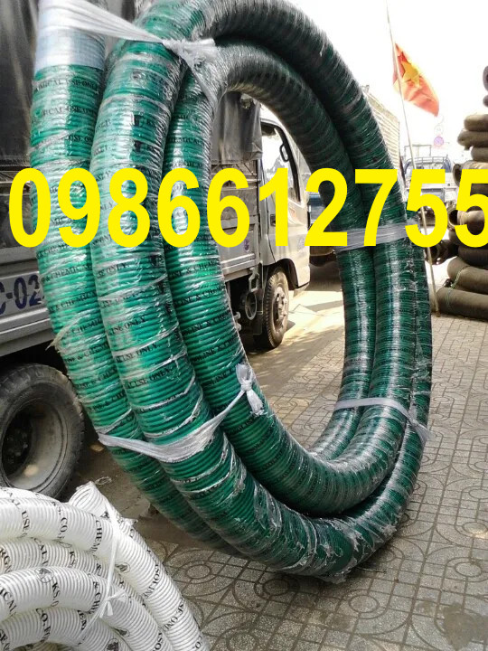 Ống Gân Nhựa Cổ Trâu Phi 60 dùng hút nước hút cát