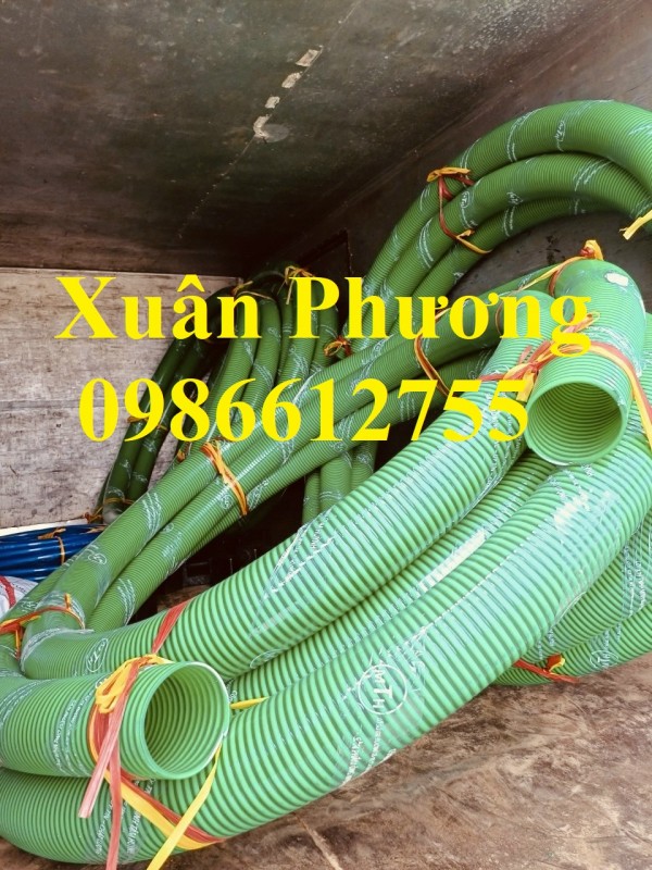 Ống Gân Nhựa Cổ Trâu Phi 60 dùng hút nước hút cát