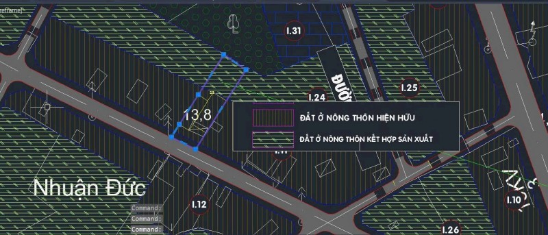 Bán đất mặt tiền đường đỗ đăng tuyển 1132m2 full thổ cư đường xe công