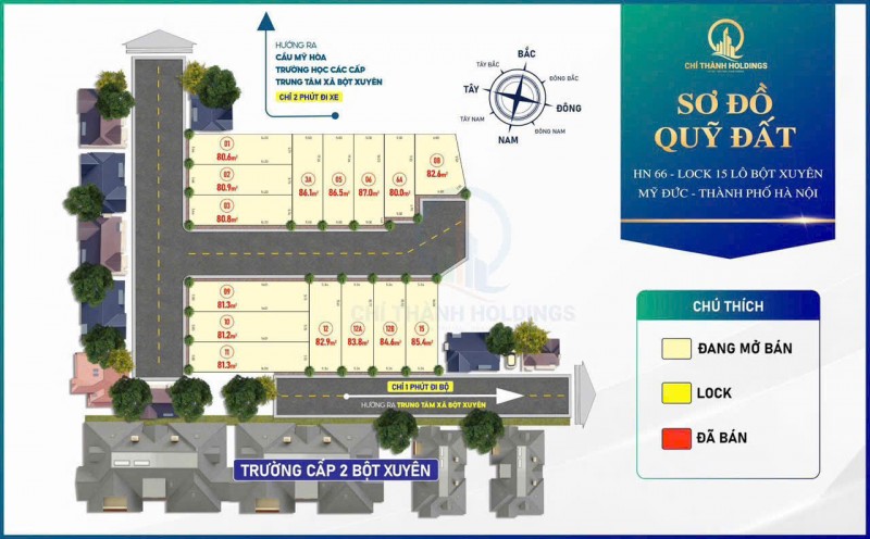 HOT HOT – SỞ HỮU NGAY LÔ ĐẤT Vị Trí Đẹp Tại xã Bột Xuyên, huyện Mỹ Đức, TP. Hà Nội