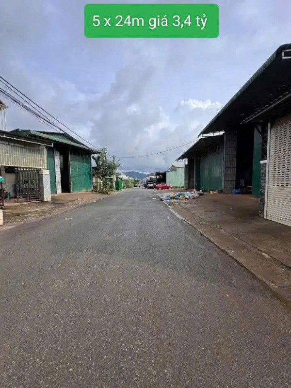Bán 120 m2 đất mặt tiền đường Lê Thị Hồng Gấm- Liên Nghĩa -Đức Trọng-Lâm Đồng - 3.4 tỷ