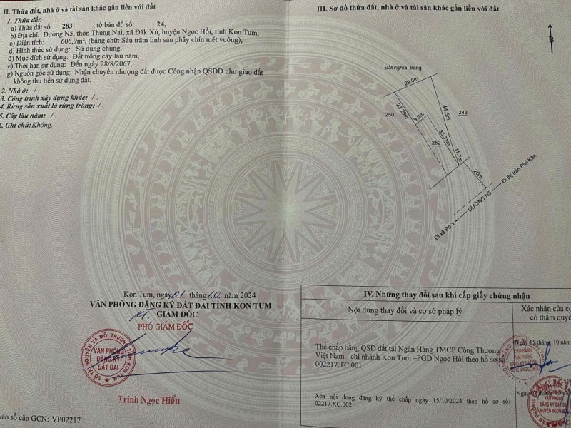 ĐẤT KINH DOANH - GIÁ TỐT CHÍNH CHỦ CẦN BÁN GẤP ĐẤT Đường T18 xã Đăk Xú-  Ngọc Hồi -  Kon Tum