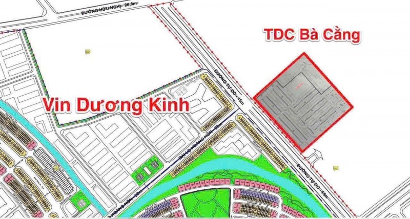 ĐẤT ĐẸP- GIÁ TỐT ĐẦU TƯ SINH LỜI  BÁN NHANH LÔ ĐẤT tái định cư Bà Cằng quận Kinh Dương  tp Hải Phòng