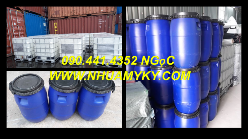 Thùng phuy nhựa chịu nhiệt bao nhiêu? Thùng phuy nhựa ở đâu giá rẻ 