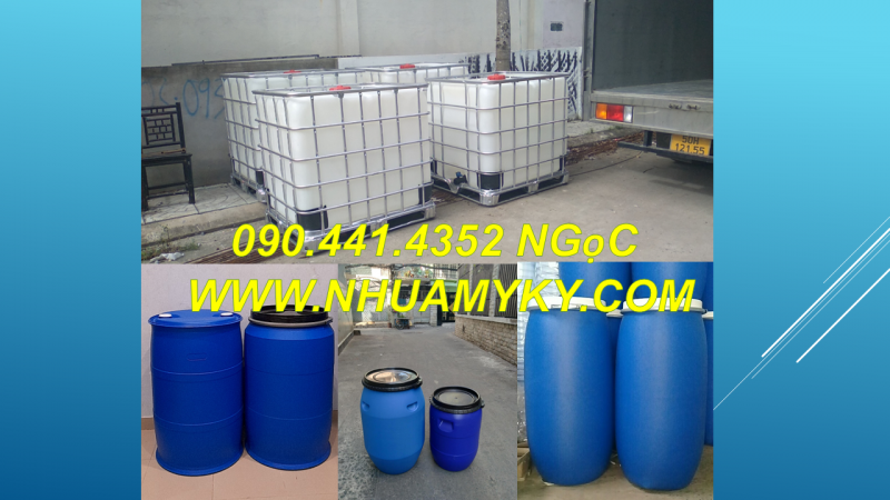 Thùng phuy nhựa chịu nhiệt bao nhiêu? Thùng phuy nhựa ở đâu giá rẻ 