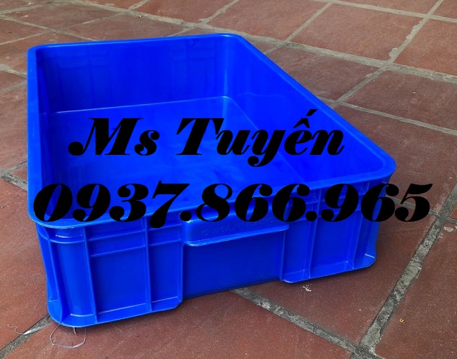 Thùng nhựa có nắp đậy, thùng HPDE nguyên sinh, khay nhựa, thùng nhựa bít