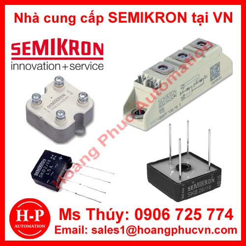 Đại lý phân phối Bộ chỉnh lưu Semikron tại việt nam