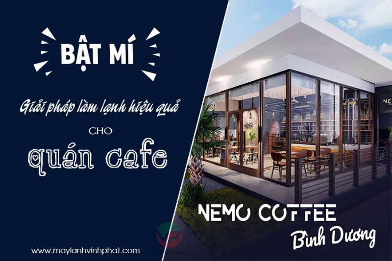 Lựa chọn Điều hòa âm trần/Máy lạnh treo tường cho quán Cafe, trà sữa phù hợp