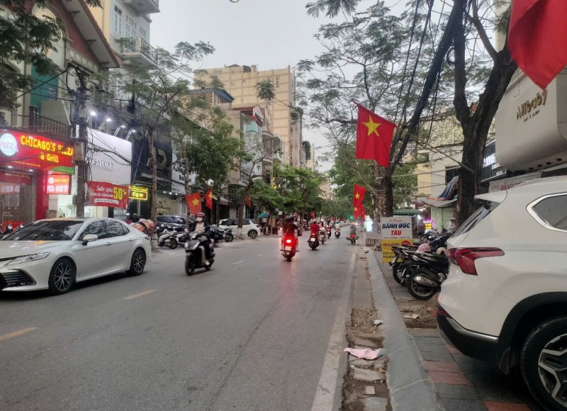 BÁN ĐẤT MẶT PHỐ HAI BÀ TRƯNG – LÊ CHÂN – HẢI PHÒNG – 135M² – VỈA HÈ RỘNG – GIÁ 22,5 TỶ