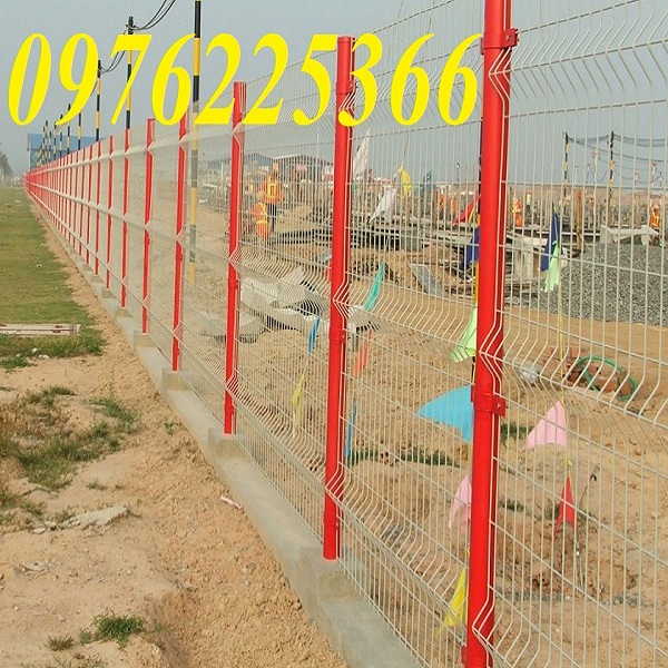 Giá lưới hàng rào sơn tĩnh điện D4, D5, D6, D8