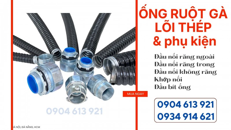 Phân phối ống ruột gà lõi thép và PG sắt 