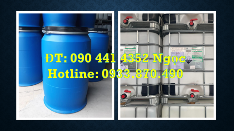 Thùng phuy nhựa 60 lít đựng nhớt trong gara, thùng phuy nhựa 50 lít đựng nước rửa xe máy 