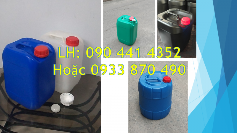 Tìm can nhựa 30 lít đựng hóa chất ngành thú y, can nhựa 25 lít bền, chất lượng, tại miền Nam 