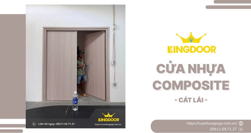 Cửa Nhựa Composite Tại Cát Lái | Bền 20 Năm, Giá Tốt