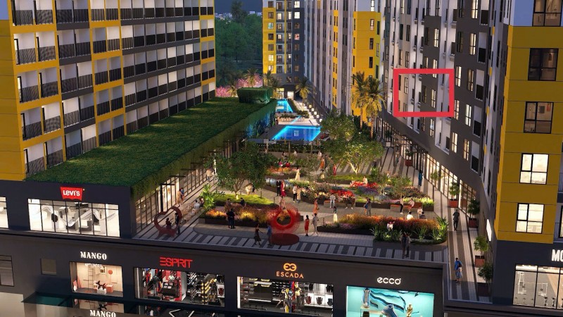 BÁN CĂN HỘ BCONS SOLARY ĐƯỜNG SỐ 4, PHƯỜNG TÂN ĐÔNG HIỆP, TP DĨ AN, BÌNH DƯƠNG – 2PN GIÁ 1,935 TỶ