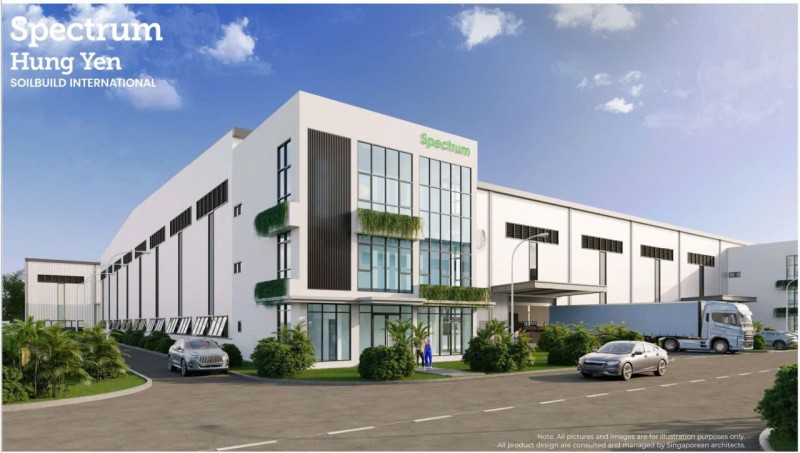 CHO THUÊ KHO XƯỞNG - NHÀ MÁY  – SOLIDBUILD SPECTRUM, HƯNG YÊN