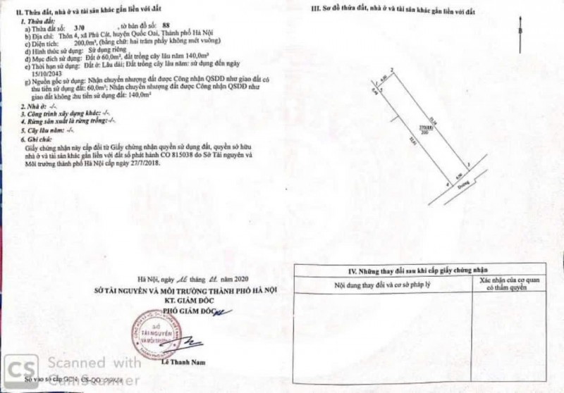 ĐẤT CHÍNH CHỦ- GIÁ TỐT Cần Bán Nhanh Lô Đất vị trí đẹp tại huyện Quốc Oai, tp Hà Nội