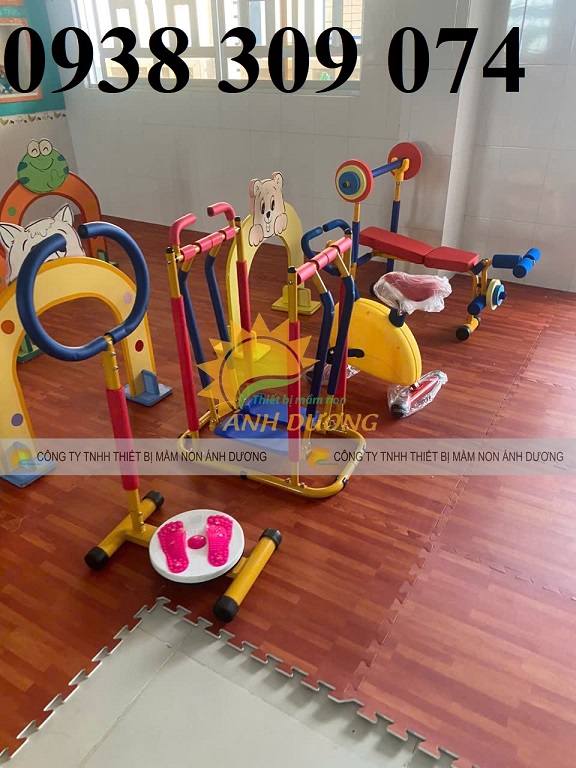 Thiết bị gym mầm non, dụng cụ tập gym mầm non
