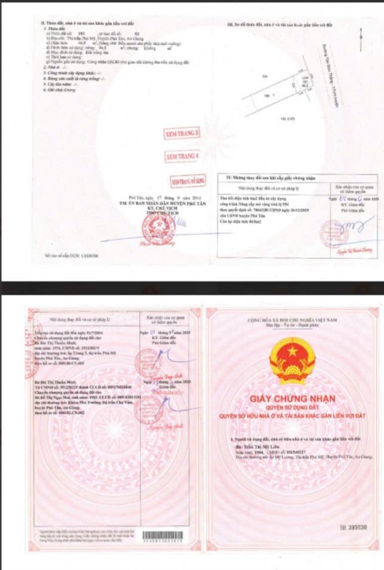 Ngân hàng BIDV thanh lý tài sản đang cho NH Bản Việt – PGD Phú Tân