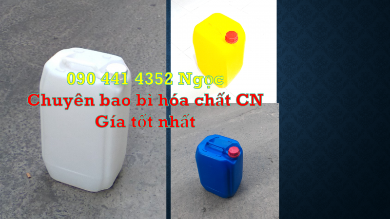 Can nhựa 20 lít vuông tại An Giang, can nhựa 25 lít đựng hóa chất tại Kiêng Giang 