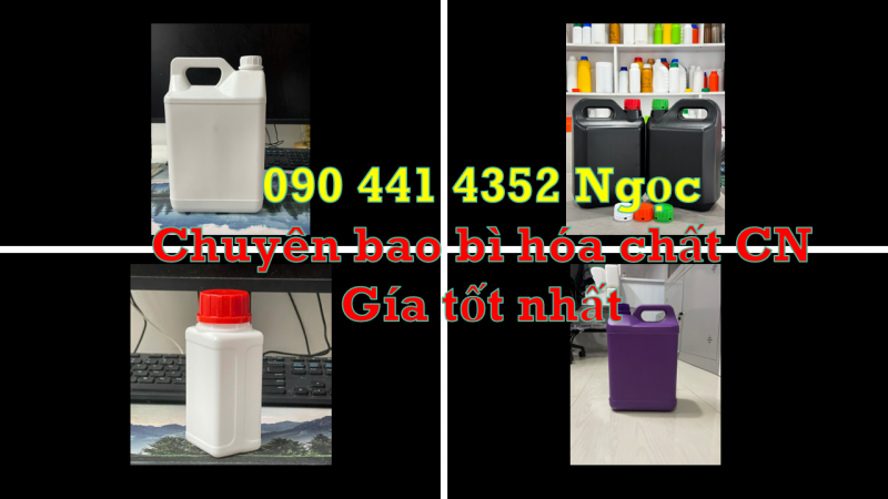 Công ty sx can nhựa đựng nước lau sàn mẫu đẹp, giá rẻ, có sẵn từ 500ml đến 5 lít 