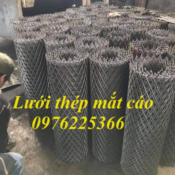 Lưới mắt cáo, lưới kéo giãn, lưới thép hình thoi