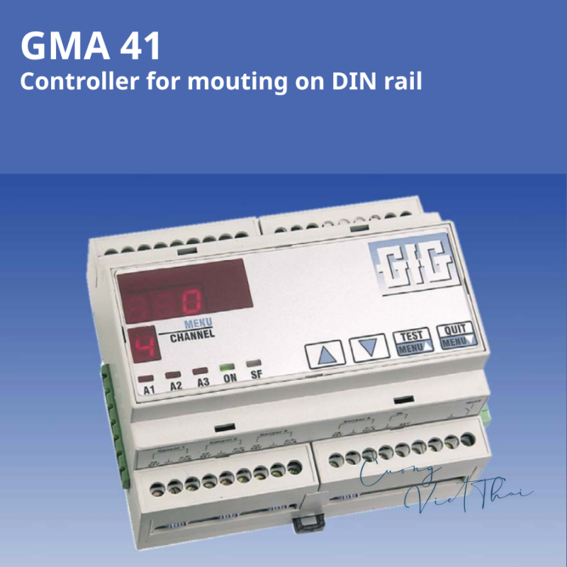 Bộ điều khiển GMA41 để gắn trên thanh ray DIN