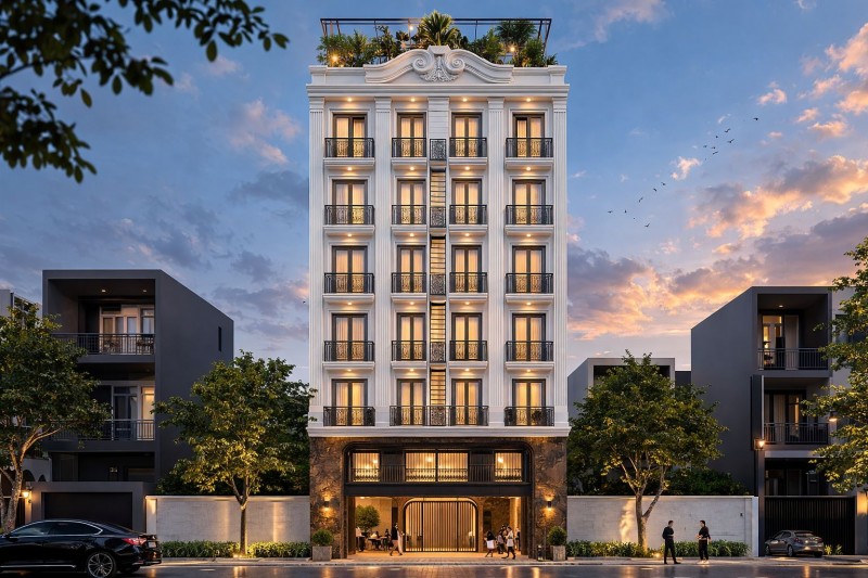 (Tin thật 100%) Bán tòa Apartment 240m2 x 27P Trần Thái Tông - DT 2,75 tỷ ~ 8%/năm - HH MG