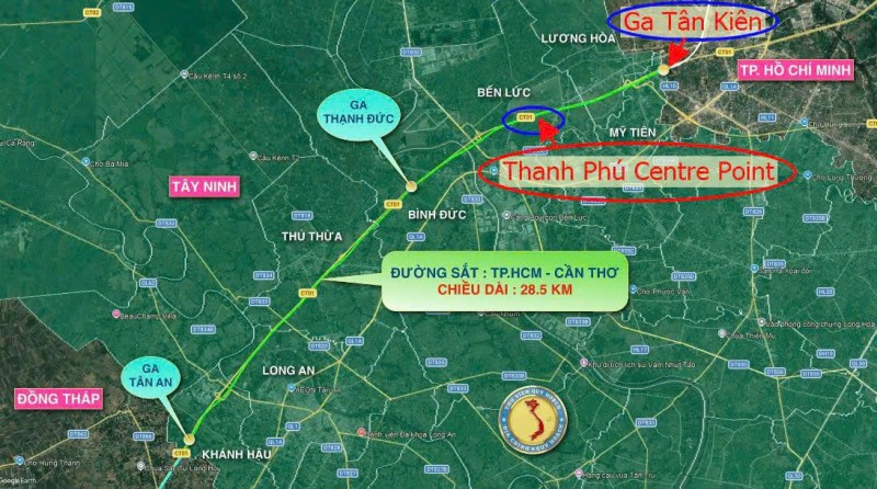 Thanh Phú Centre Point Bến Lức - đô thị vệ tinh phía Tây TP.HCM, cơ hội đầu tư 2026