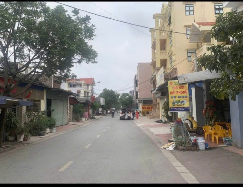 BÁN ĐẤT MẶT ĐƯỜNG HẠ ĐOẠN 2, HẢI AN, HẢI PHÒNG  KINH DOANH TỐT  SẴN DÒNG TIỀN