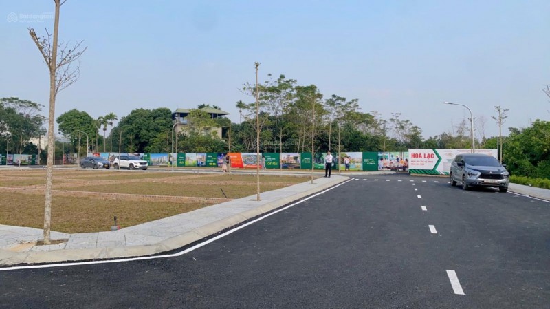 Bán đất nền Hoà Lạc - ĐH Quốc gia 100m2 full thổ cư, mặt tiền 8m, đường trước 20m, giá nhỉnh 3  tỷ