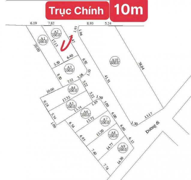 DUY NHẤT 1 LÔ GÓC TRỤC CHÍNH TÙNG THIỆN – SƠN TÂY - HÀ NỘI
