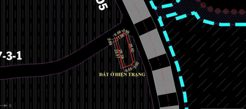 HIẾM! ĐẤT 3 MẶT TIỀN HÓC MÔN FULL THỔ CƯ CHỈ 8,6 TỶ