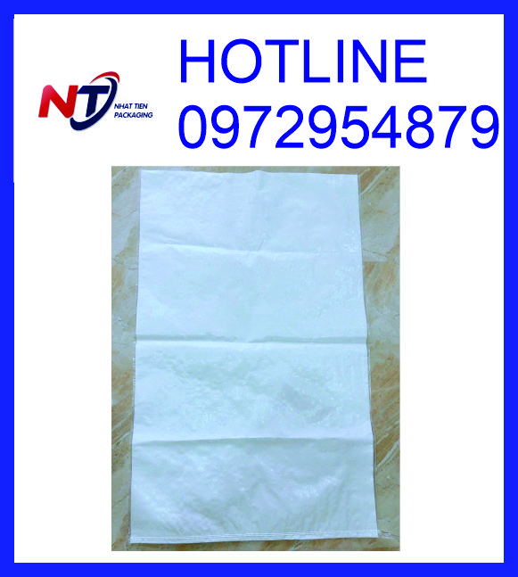Sản xuất bao PP dệt màu trắng không in giá rẻ, quy cách đa dạng