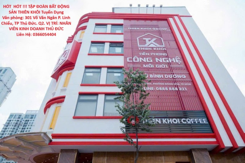 HÓT  HÓT !!! TẬP ĐOÀN BẤT ĐỘNG SẢN THIÊN KHÔI Tuyển Dụng