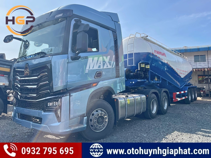 Bán mooc bồn xi téc MINGWEI chở xi măng rời 52 khối