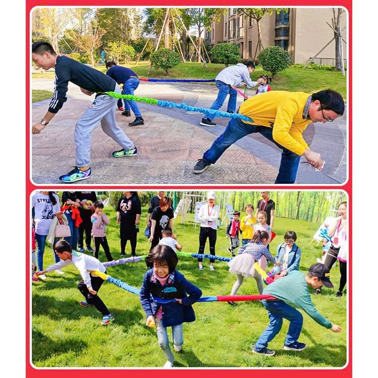 Dây thun kéo 4 hướng đông tây nam bắc , dụng cụ chơi kéo dây thun 