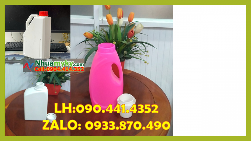 Can 5 lít vuông có mấy màu? Can nhựa 5 lít vuông, tìm can nhựa 5 lít tròn tại TPHCM 