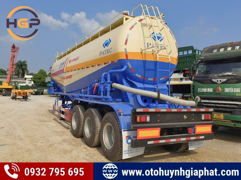 Giải pháp vận chuyển xi măng rời: Mooc bồn xi téc Yunli 2026